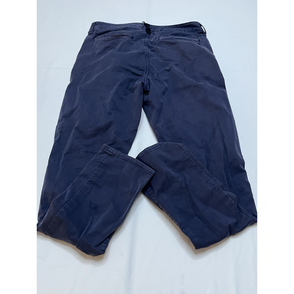 Rag and Bone Men's Navy Blue Slim Cotton Khakis Size 30